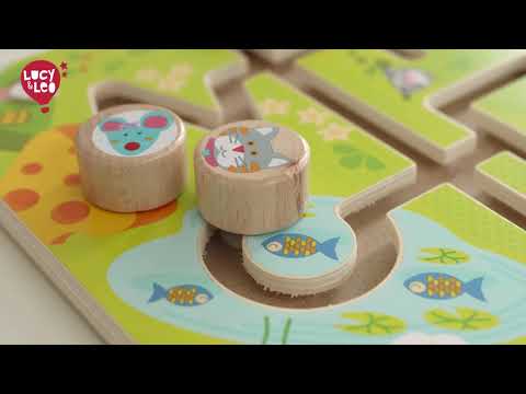 Drevené bludisko Sunny Valley Maze Lucy&amp;Leo