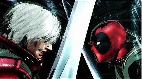 Marvel vs Capcom 3 Cutscenes - Dante vs Deadpool