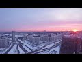 Загадка: Это восход или закат? Time lapse съемка.