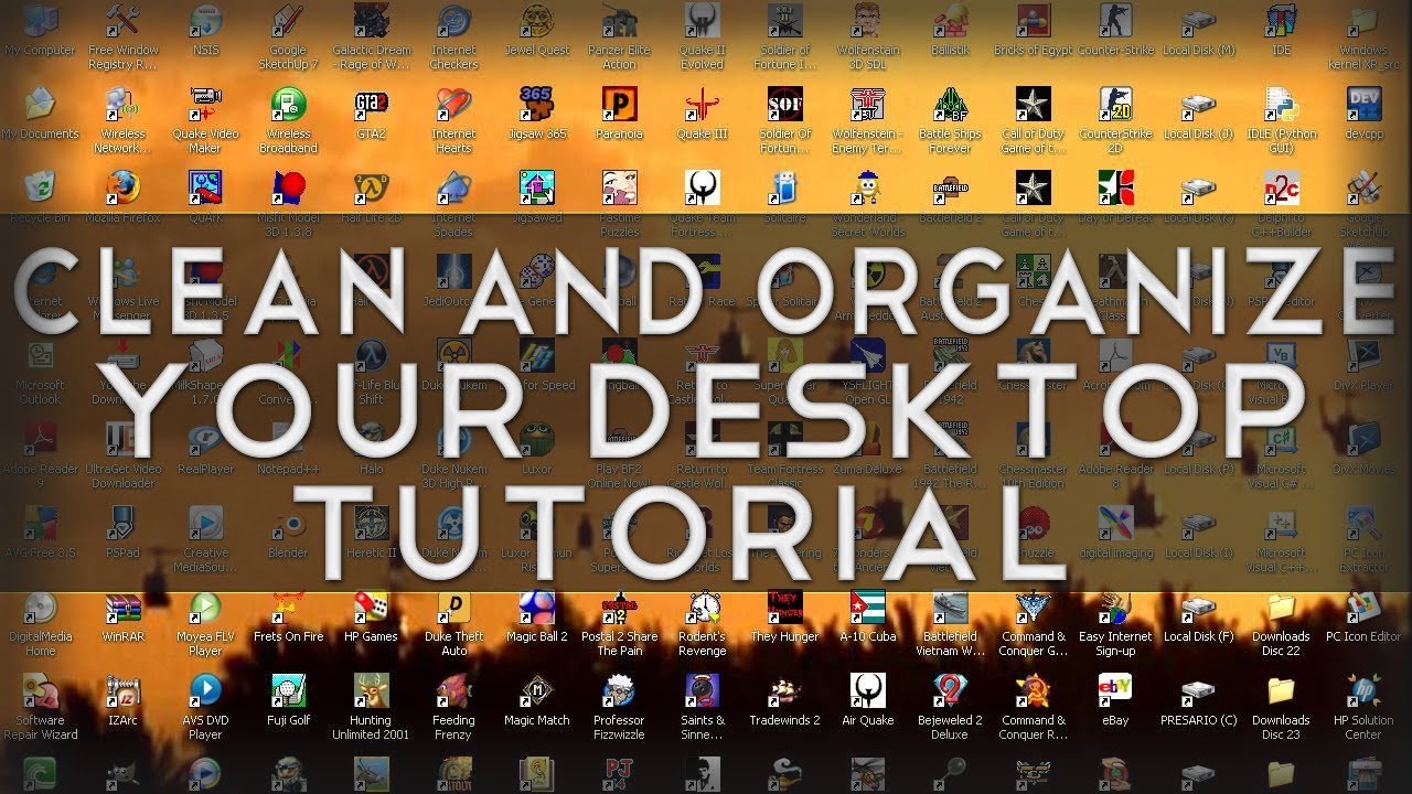 Tutorial - Organizing And Cleaning Your Desktop | CMG - YouTube