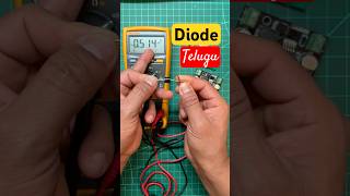 Testing Diode using Multimeter | Telugu
