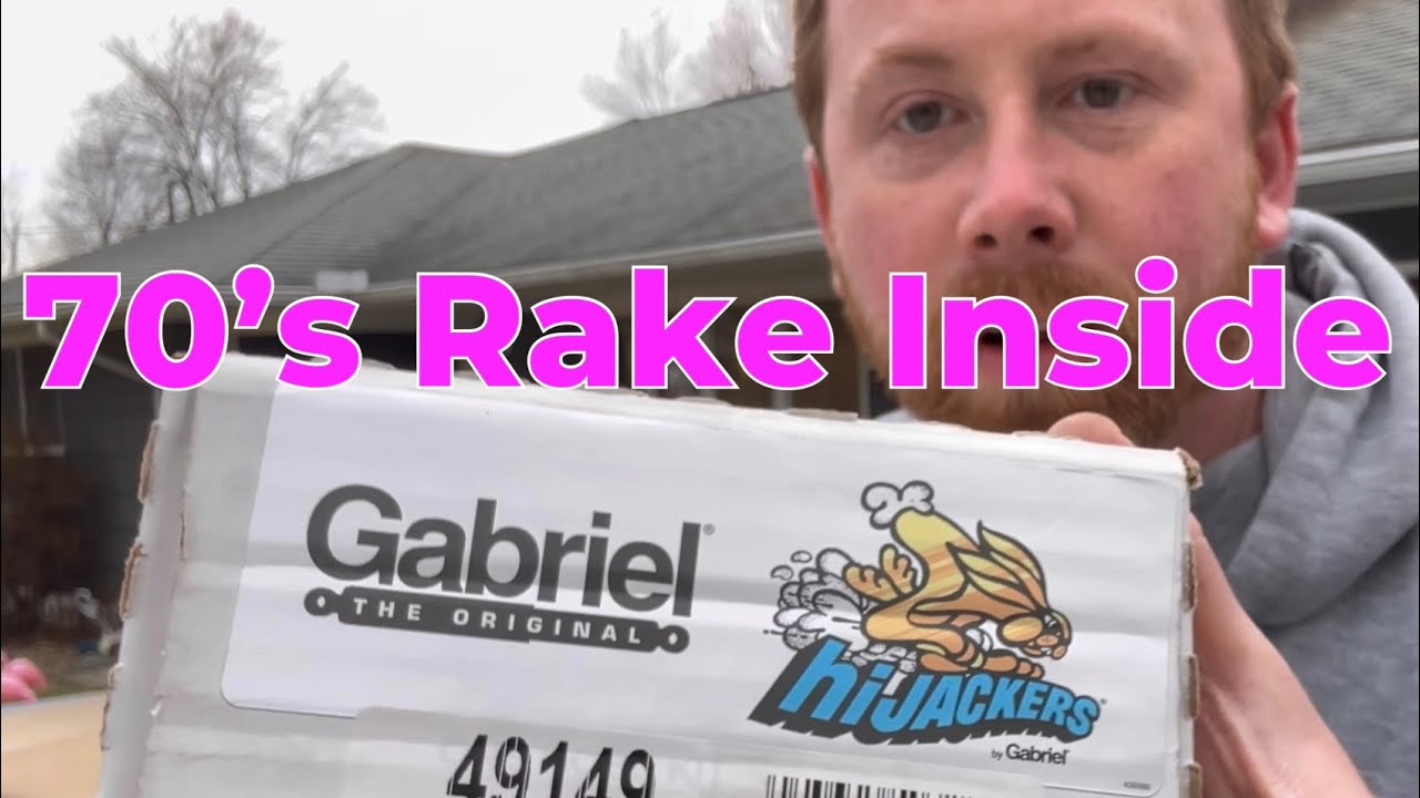 Muscle Car Forward Rake 70’s Muscle-car Rake for the GTX - YouTube