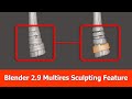 Blender 2.9 Multires Sculpting Tutorial