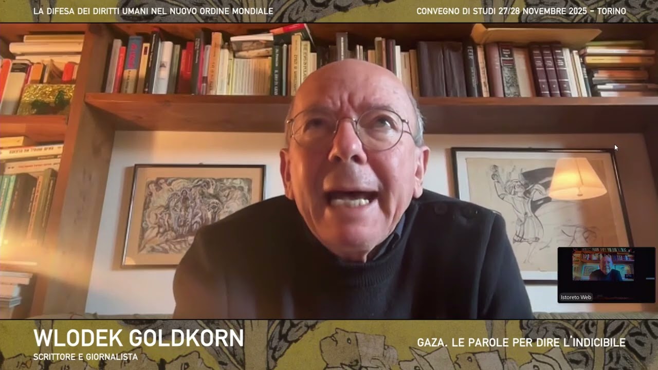 13) WLODEK GOLDKORN. Gaza. Le parole per dire l’indicibile.