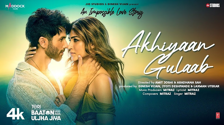 Kaisi Hai Lagdi Kamal Teri Akhiyan Gulab (Song)• Shahid Kapoor, Kriti Sanon | @MITRAZ | Teri Raza