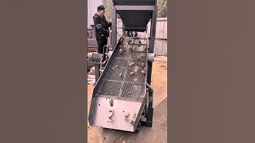 30 type single layer vibrating screen test and debugging before leaving the factory