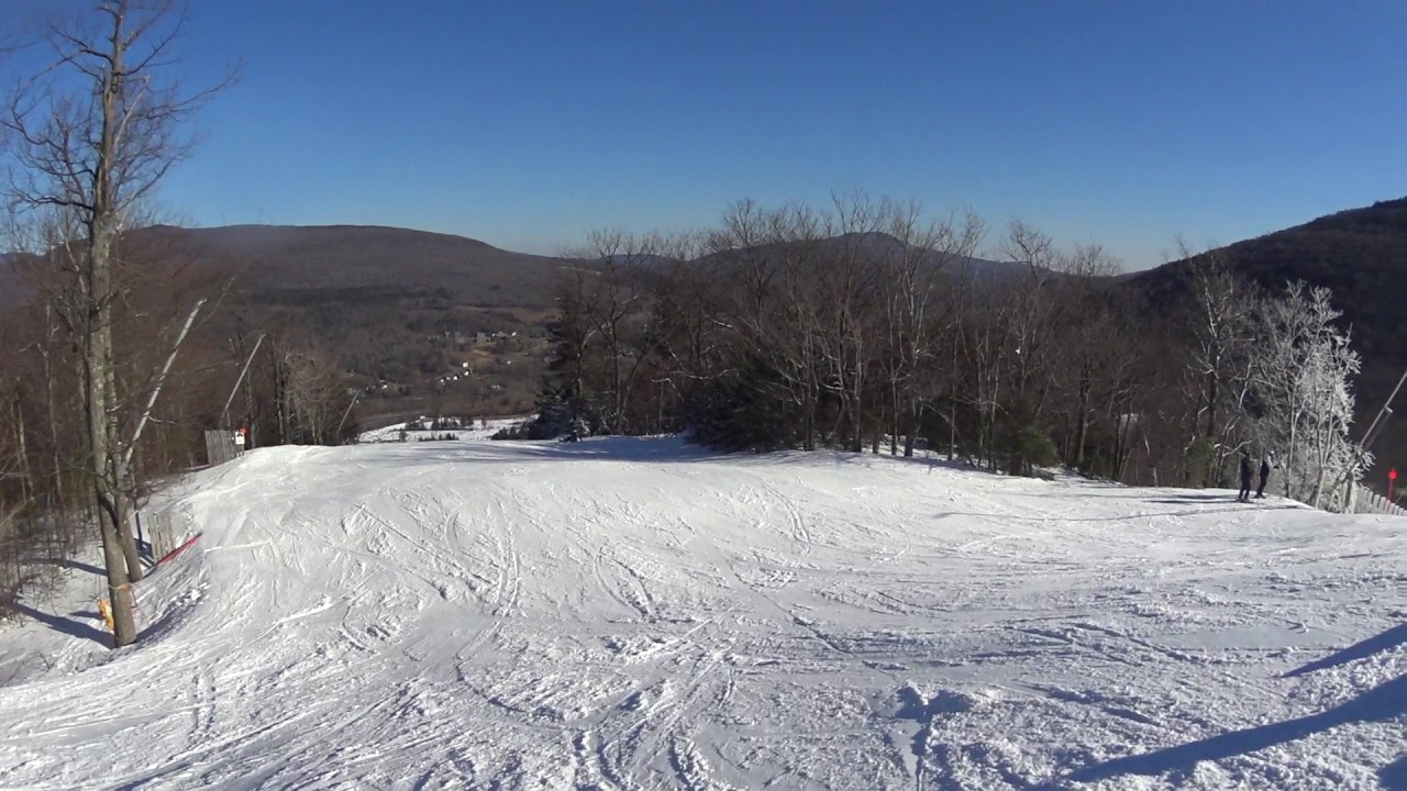 Hunter Mountain 1/15/17 Bleeker St. to racers edge YouTube