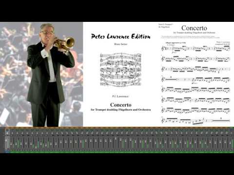 Peter J. Lawrence: Trumpet Concerto, for trumpet/flugelhorn and orchestra