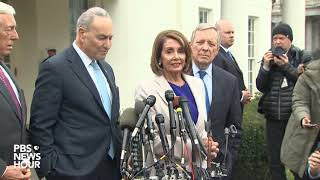 WATCH: Schumer says Trump 'resisted' reopening government
