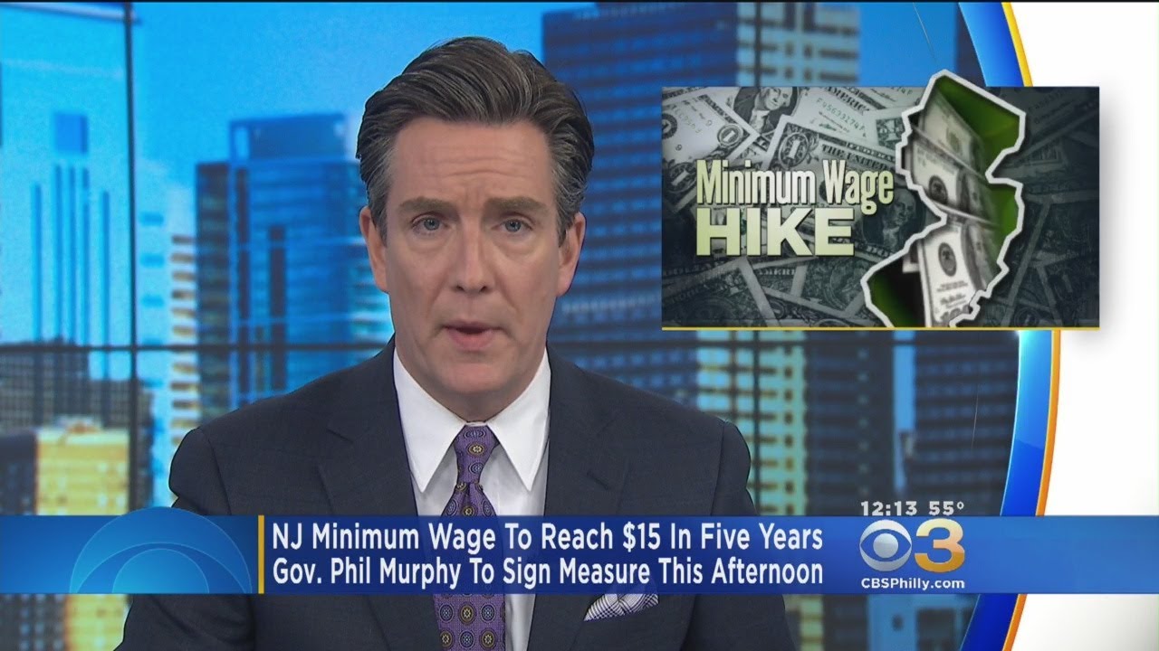 New Jersey Minimum Wage To Reach $15 In Five Years