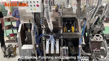 CNC Marking Punching and Shearing System