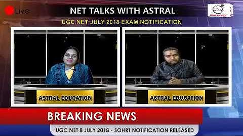 BREAKING NEWS : UGC NET is on 8 JULY 2018 - OFFICIAL NOTIFICATION is OUT