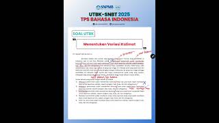 Menentukan Variasi Kalimat - UTBK SNBT Bahasa Indonesia #snbtutbk ##utbk2025 #snbt2025 #utbk2025 Menentukan Variasi Kalimat - UTBK SNBT Bahasa Indonesia #snbtutbk ##utbk2025 #snbt2025 #utbk2025