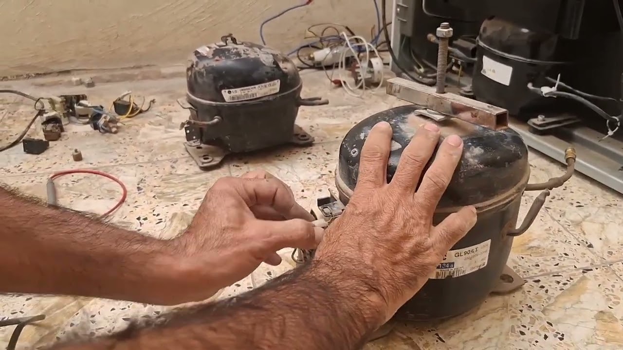 دورة تصليح الثلاجه الفيديو الخامس 