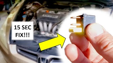 Honda Accord AC Stopped Working – 15 Second Fix – Try This First