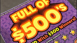 Full of $500’s ‼️ Full Book #california #lottery #scratchers #shortsfeed #live #shorts