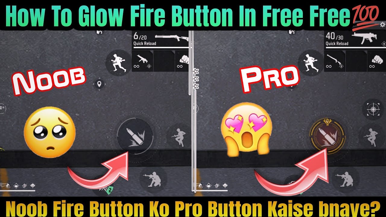 How To Unlock Mastery Firing Button | FF Me Fire Button Ko Yellow Kaise ...