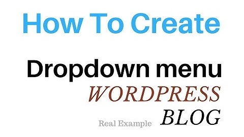 Create A Wordpress Dropdown Horizontal Mega Menu Plugin 2017