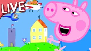 🔴 Giant Peppa Pig and George Pig! LIVE FULL EPISODES 24 Hour Livestream!