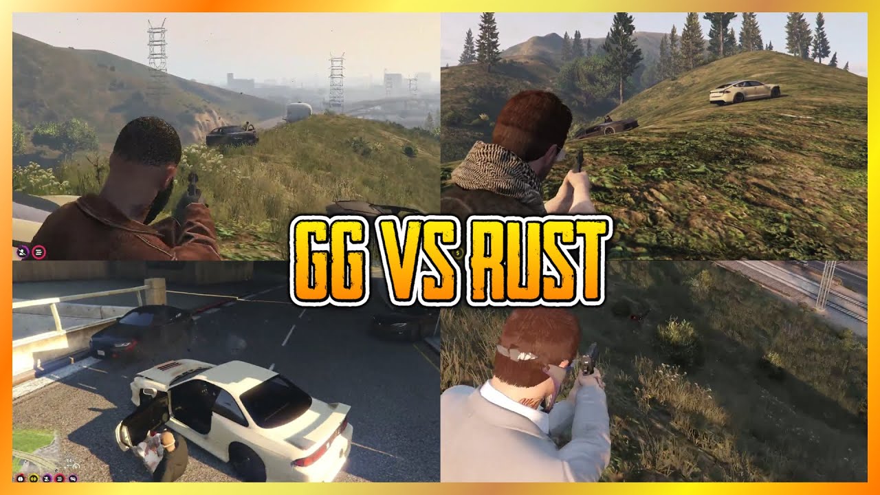 GG vs RUST At The Hills (5v6) (Multi POVs) | NoPixel GTA RP