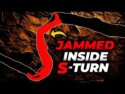 Caver Unknowingly Wedged In S Shaped Tunnel Caving Gone Horribly Wrong