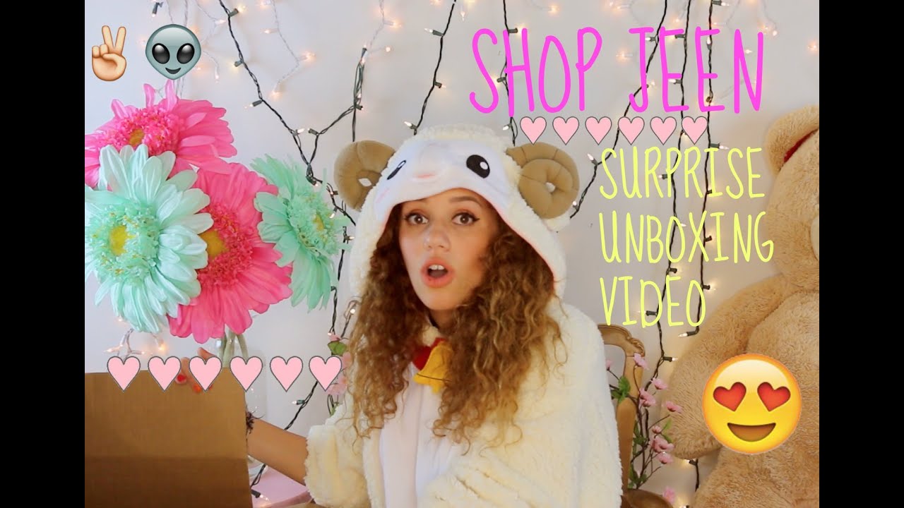 SHOP JEEN SURPRISE UNBOXING HAUL ♡