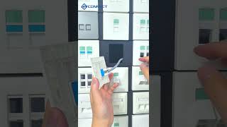 No More Prying The Whole Plate Off The Wall  Removable Core  10 Sec Patch Job  lowvoltage