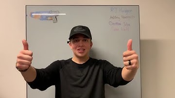 Today. Physics. Nerf Gun!