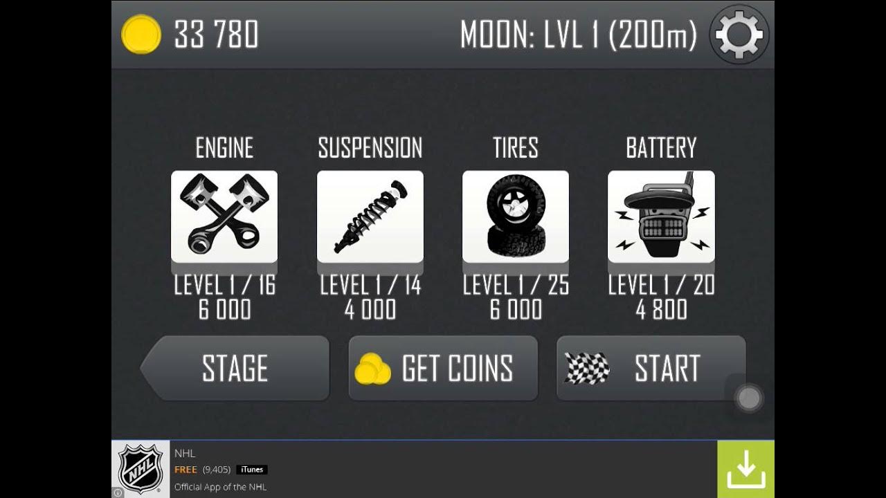 How to hack hill climb racing no jb or PC (iOS only) YouTube