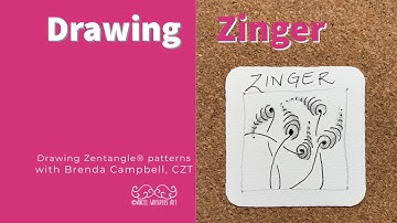 Zentangle® Patterns | Angel Whispers Art | Zinger