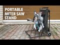 portable miter saw stand
