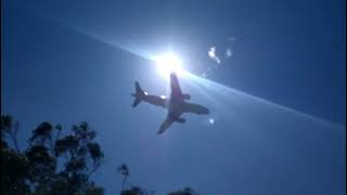 Airplane Spotting in Balboa Park