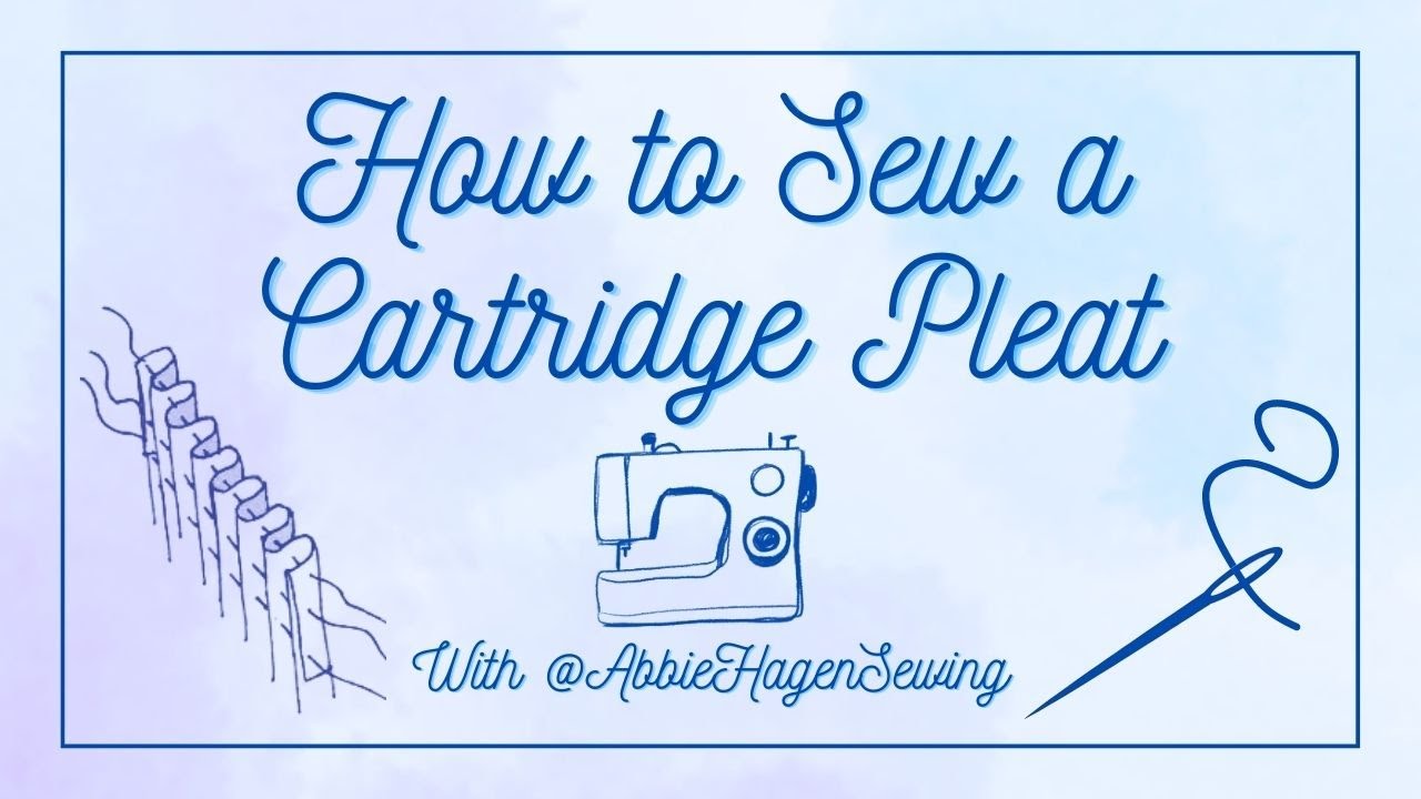 How to Sew Cartridge Pleats – Historical Sewing