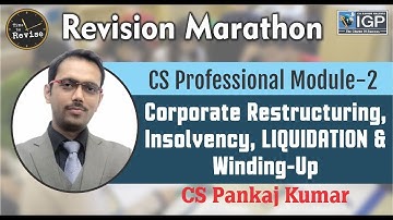 CS-Professional CR Revision Marathon By CS Pankaj Kumar