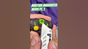 Martian Manhunter Mods Pt. 1 #actionfigures #dcmultiverse #mcfarlanetoys #dccomics #toys #custom