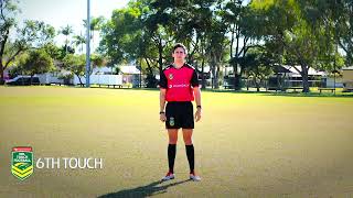 Referee Signals: 6th Touch