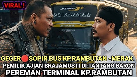 KISAH NYATA‼️ PREMAN TERMINAL KP.RAMBUTAN MENYESAL SEUMUR HIDUP KARENA MENANTANG SOPIR BUS PEMILIK..