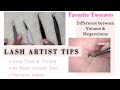 Lash Artist Tips And Tricks || Difference between Volume and Megavolume || MUST WATCH!!!!!