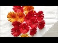 Easy and beautiful paper flowers  paper craft  diy home decor 11