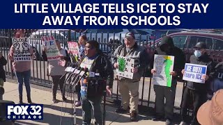 Little Village tells ICE to stay away from schools