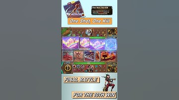 One Shot, One Kill - Vanessa 10th Win Attempt - #shorts #thebazaar