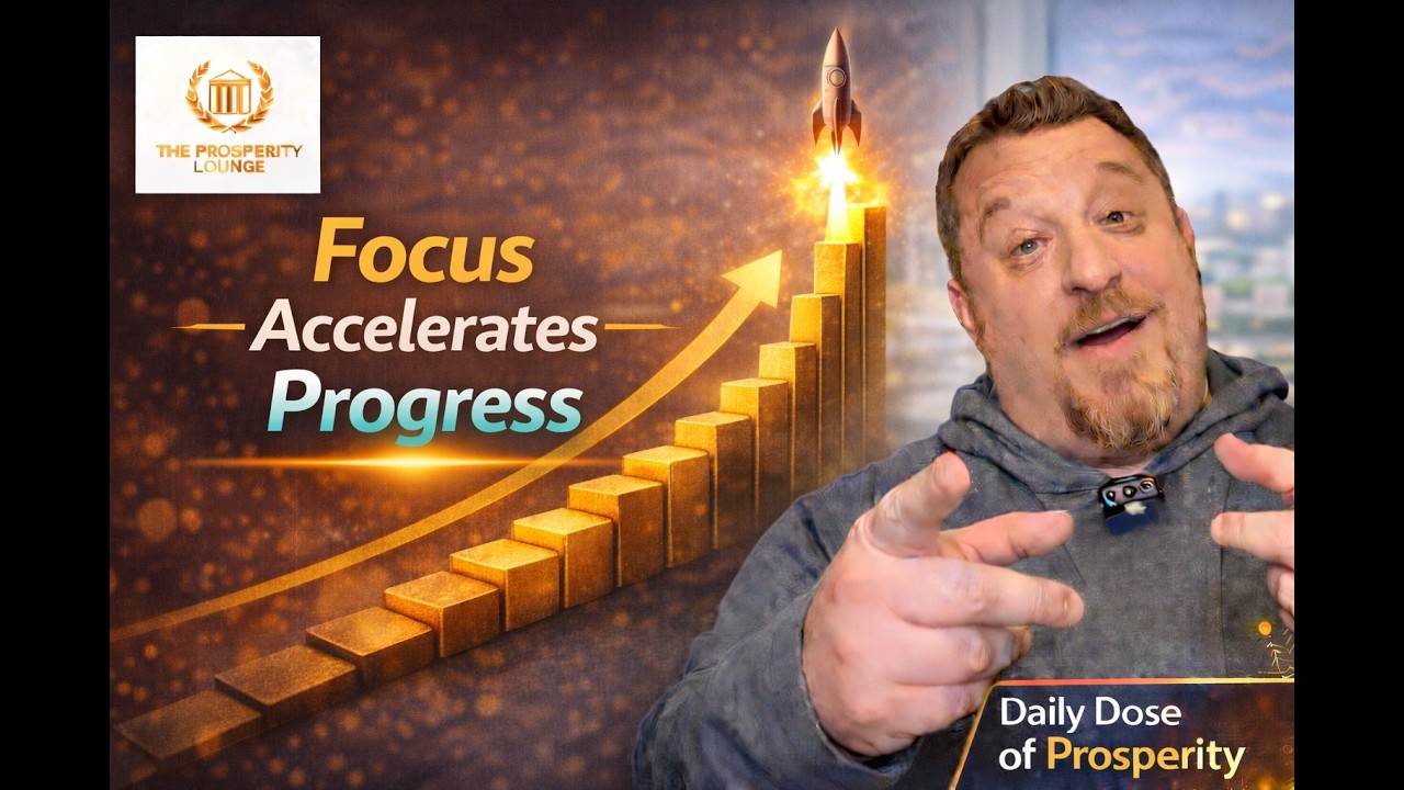Ep. 50 – Focus Accelerates Progress – Daily Dose of Prosperity Ep. 50 – Focus Accelerates Progress – Daily Dose of Prosperity