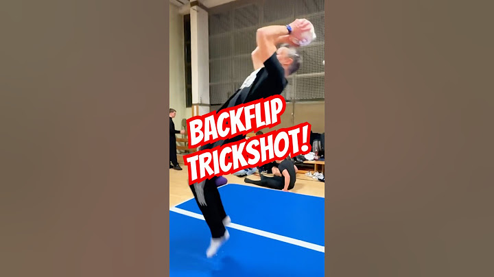 New BACKFLIP Trickshot! 🏀🤌 #backflip #trickshots