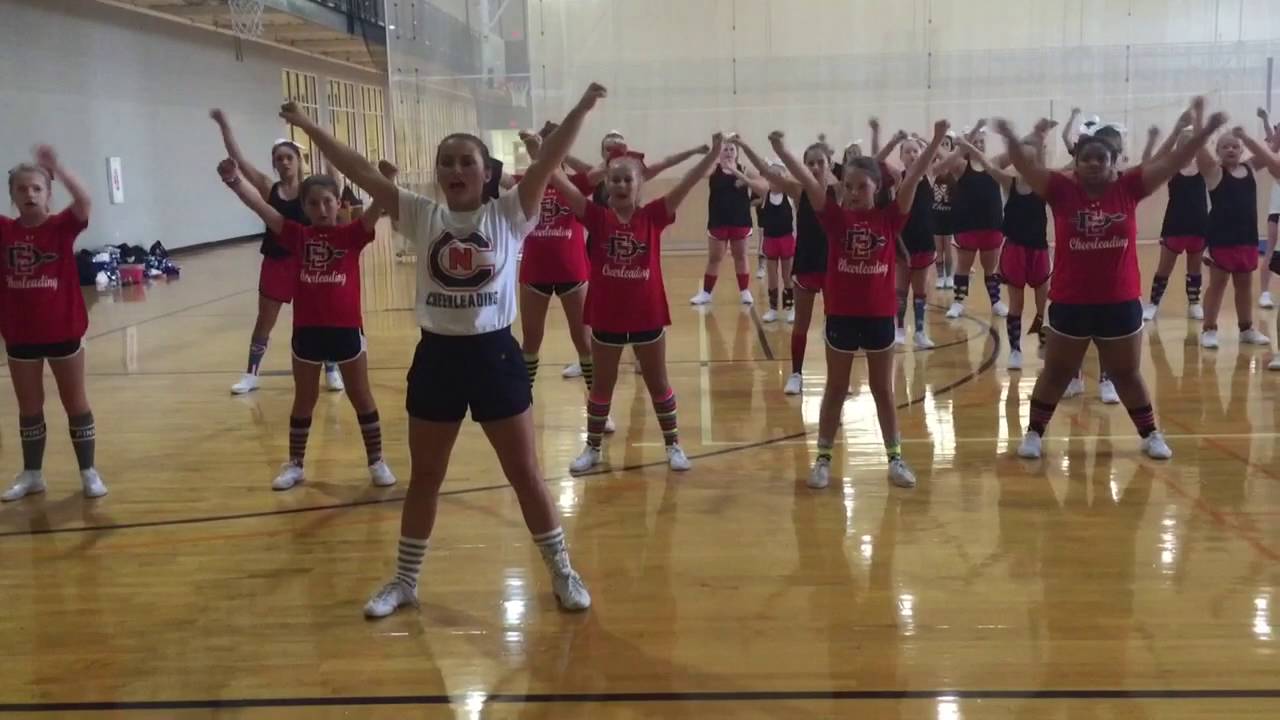 CNU summer cheer camp material