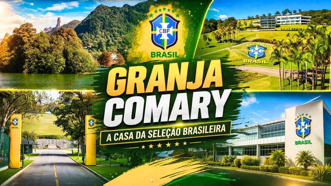 GRANJA COMARY CBF CONHEÇA O CENTRO DE TREINAMENTO DA SELEÇÃO BRASILEIRA ...