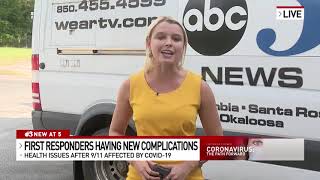 COVID-19 impacts vulnerable 9/11 heroes — WEAR ABC 3 News, Pensacola
