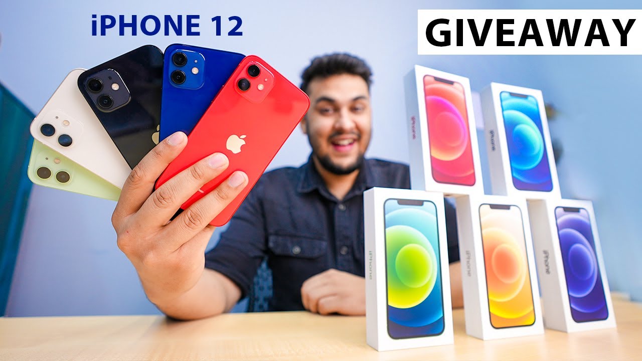 iPhone 12 Bohot KAMAAL Hai     UNBOXING All Colors   amp  GIVEAWAY 
