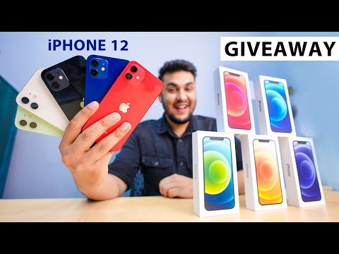 iPhone 12 Bohot KAMAAL Hai     UNBOXING All Colors    GIVEAWAY 