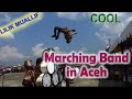 Cool, Marching Band for the 73rd Anniversary of the Indonesian Air Force in Aceh