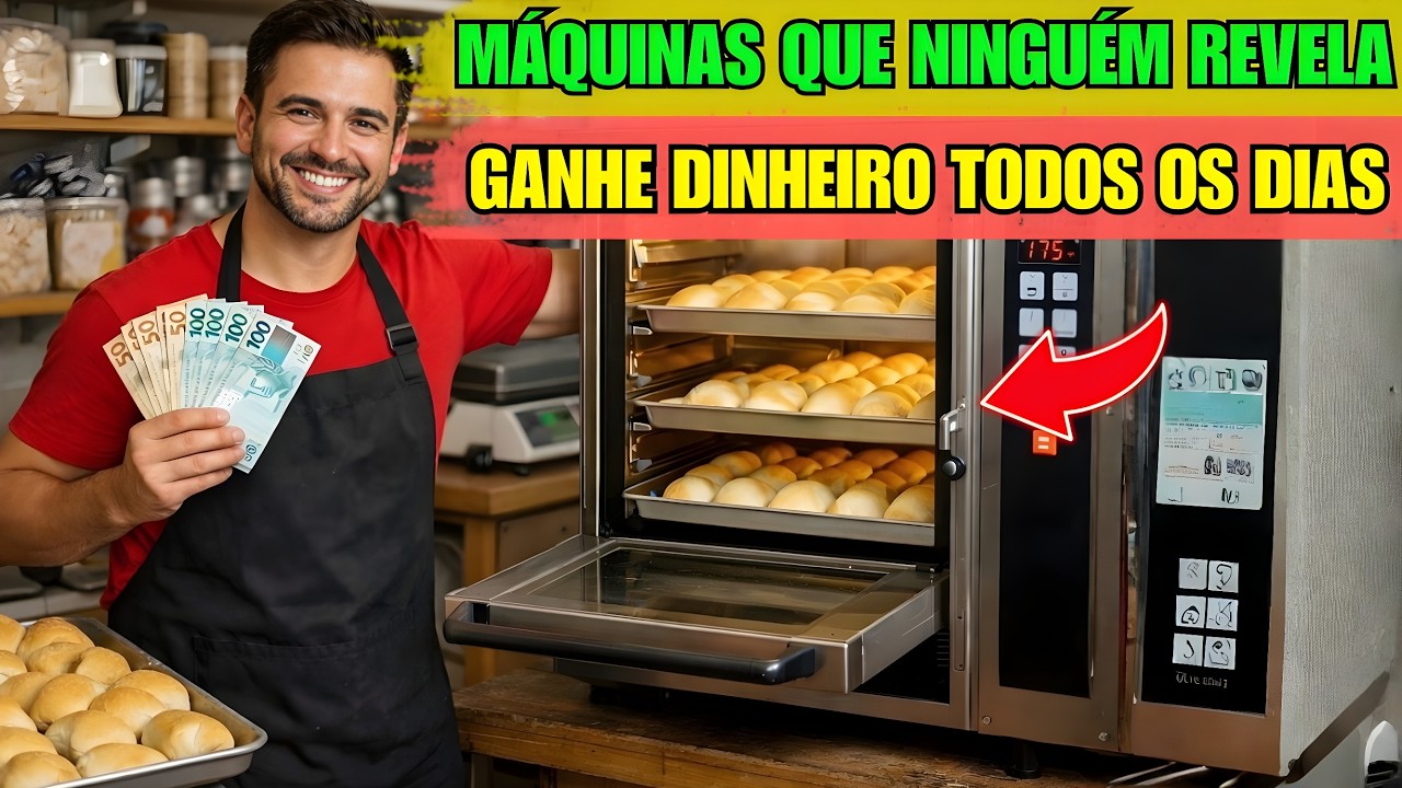 9 Máquinas Simples para Criar uma FÁBRICA de SUCESSO em Casa